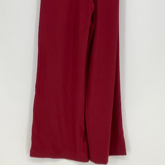 NEW! Dessy Collection Size 0 Spaghetti Strap Jumpsuit Burgundy $263 msrp J4-2 - Picture 8 of 10